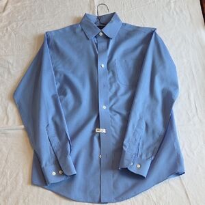 Class Club Light Blue Dress Shirt sz 16 like new worn once